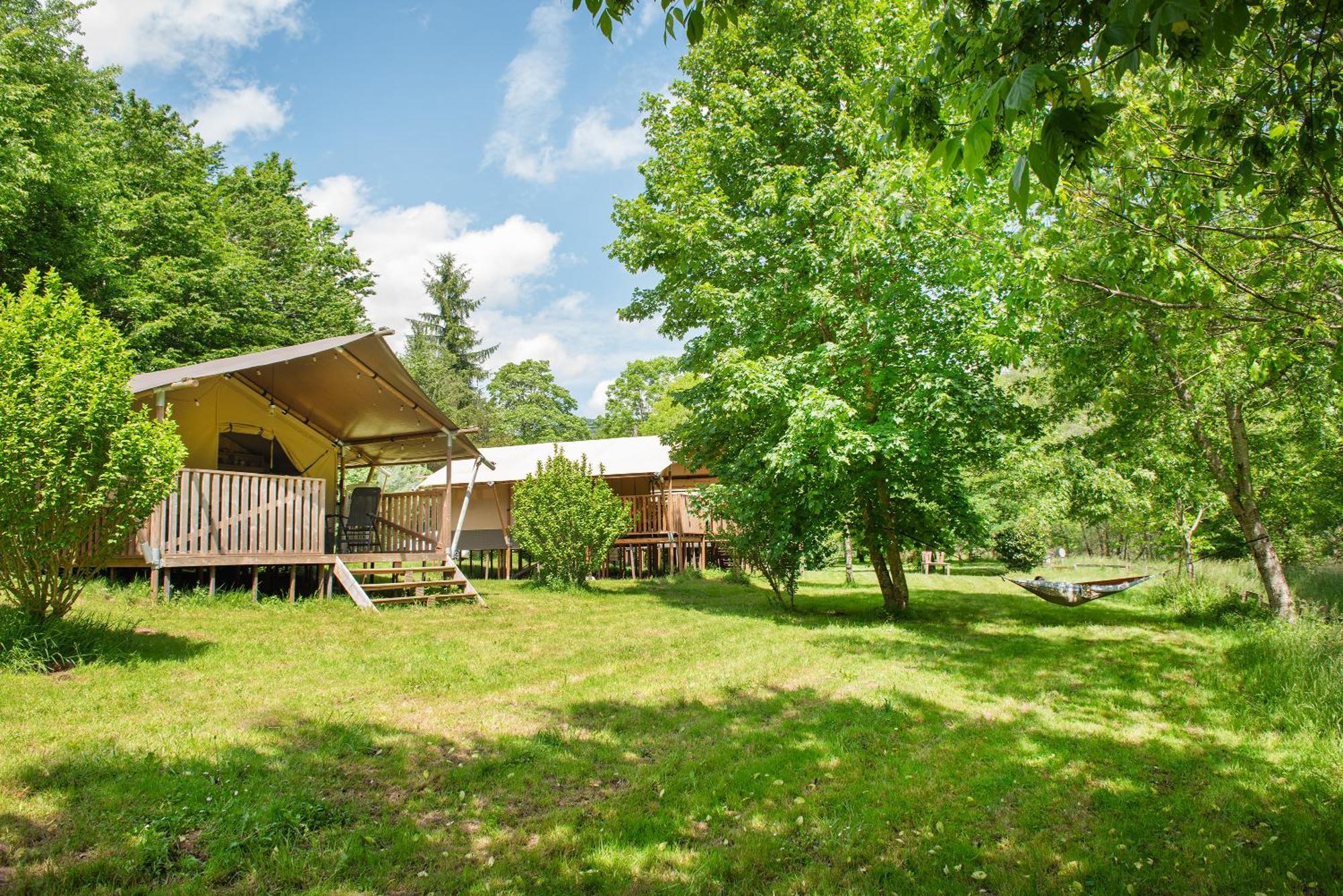 Camping Pittoresque Saint-Parthem 外观 照片